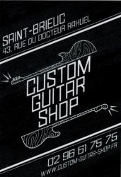 l auto ecole Beauvallon aime les guitares de Custom Guitar Shop